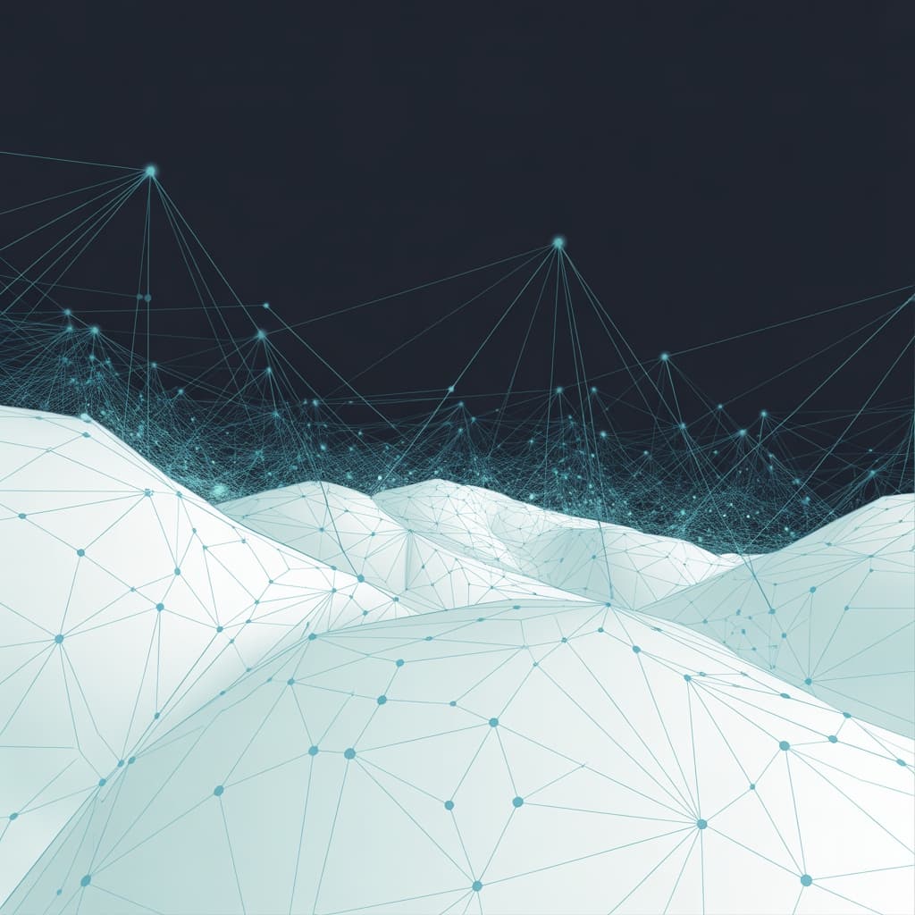 Visualization of a neural network strengthening through spaced repetition